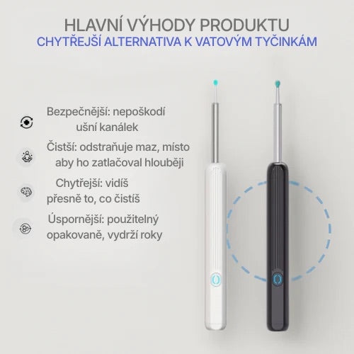 EARCLEAR™ - Čistič uší s kamerou
